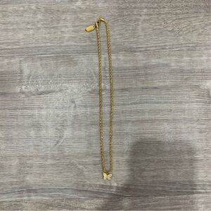 Elegant Gold Butterfly Pendant Necklace